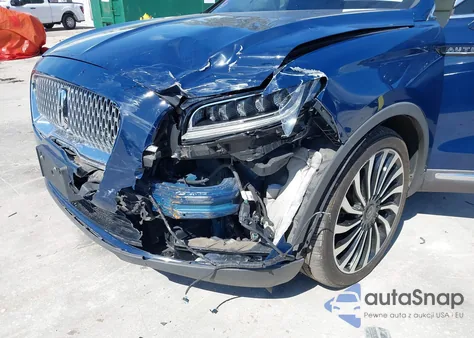 2019 Lincoln Nautilus Black Label из США, поврежденный, VIN 2LMPJ9J98KBL34873